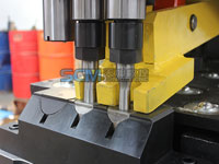 Гидравлическая автоматическая линия для пробивки, маркировки и резки листлвого металла с чпу TPP103/TPP104
