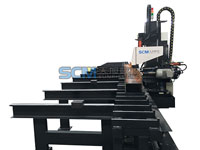  DZL600 Single Spindle Beams Drilling Machine