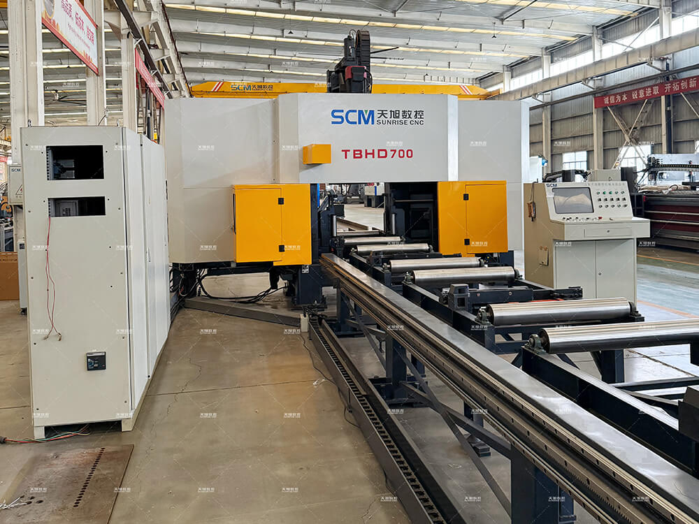 TBHD700 High Speed CNC H Beams Drilling Line