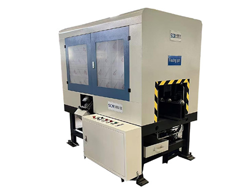 Machine d'enlèvement d'angle saillant des cornières