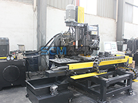 Machine hydraulique CNC TPPRD103/TPPRD104 pour le poinçonnage, forage et marquage sur les tôles <