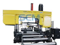 Machine à scie en bande à haute vitesse CNC type angle rotatif série TDJ1000/TDJ1250