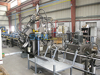 Linha de produção combinada CNC reforçada para aço angular TAPM1516